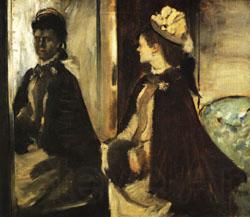 Edgar Degas Jeantaud at the Mirror France oil painting art